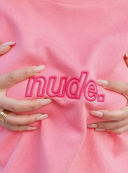 T-shirt Nude Pink