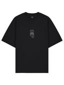T-shirt - linear embroidery